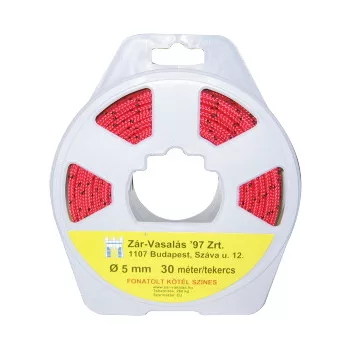 KÖTÉL     CIRMOS FONATOLT 5MM*30M Q