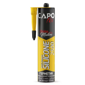 SZILIKON TÖMÍTŐ RAGASZTÓ ÁTLÁTSZÓ 280 GR CAPOFIX 