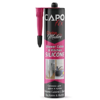SZANITER SZILIKON FEHÉR   320 GR. CAPOFIX