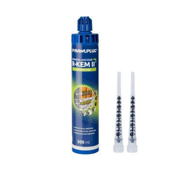   KÉTKOMPONENSŰ POLIÉSZTER GYANTA 300ML. R-KEM II RAWLPLUG VEGYI DŰBEL 