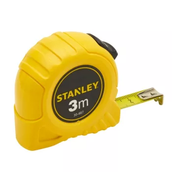 MÉRŐSZALAG SÁRGA 3M*12,7MM   - STANLEY* 0-30-487