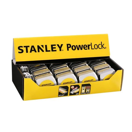 MÉRŐSZALAG   5M POWERLOCK    - STANLEY 1-33-194