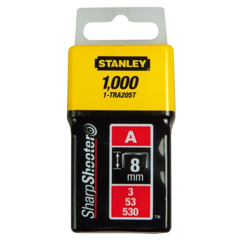 TŰZŐKAPOCS A TIPUS 8MM 1000DB  STANLEY 1-TRA205T