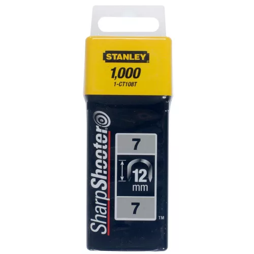 KÁBELTŰZŐ KAPOCS 12MM 1000DB  - STANLEY 1-CT108T