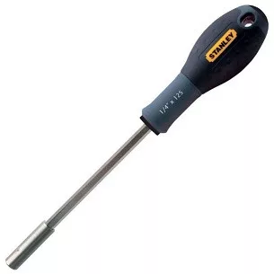 CSAVARHÚZÓ BITHEZ BITTARTÓ NYÉL 1/4x125 MM STANLEY 0-65-490