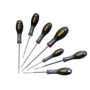 CSAVARHÚZÓ KÉSZLET 7 RÉSZES LAPOS/PZ/PH FATMAX STANLEY 0-65-438