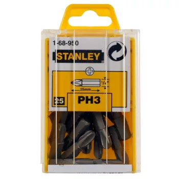 BIT HEGY 1/4 PH3   25MM 25DB   STANLEY 1-68-950