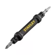 CSAVARHÚZÓ TOLL 120 MM 1/4" 4IN1 2DB KÉTOLDALAS BIT PH0+L3 PH1+L4 STANLEY 66-344M
