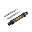 CSAVARHÚZÓ TOLL 120 MM 1/4" 4IN1 2DB KÉTOLDALAS BIT PH0+L3 PH1+L4 STANLEY 66-344M