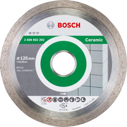 GYÉMÁNT VÁGÓTÁRCSA CSEM-PAD.BOSCH 125Q   2608603232