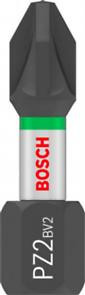 BIT HEGY 1/4" PZ2 25MM 25DB EXTRA ERŐS B 2607002804