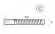 COMPRIMAT CSAVAR    BKNY FURAT. 7.0*70 MM