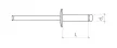 POPSZEGECS CS/1000  ALU-ACEL NYITOTT 3,2*14