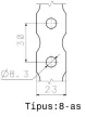 HILTI SZALAG      8-AS       /10*25*0,6/ 10 FM