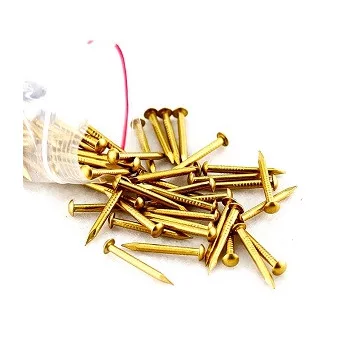 ZÁRSZEG SÁRGARÉZ    5DKG TASAKOS 1,5*25 MM