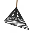 LOMBSEPRŰ 24F.60CM NYÉLLEL EGYENES FEKET MŰA. 14526