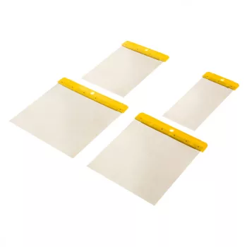   GLETTELŐ SPATULYA KÉSZLET 4 RÉSZES 50-120 MM ROZSDAMENTES TOPEX