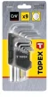 IMBUSZKULCS KLT.   9R.   1,5-10MM TOPEX