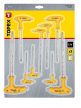 IMBUSZKULCS KLT.  TORX 9R. T10-50 T-FORM TOPEX
