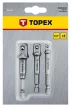 ADAPTERKÉSZLET   3R.   1/4" -3/8" -1/2"  TOPEX