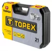 DUGÓKULCS KÉSZLET 21 RÉSZES 1/2" TOPEX