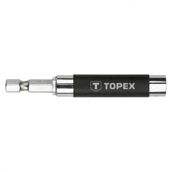BIT BEHAJTÓ SZÁR BITTARTÓ 1/4" 80 MM MÁGNESES TOPEX