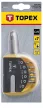 BIT KÉSZLET 7 RÉSZES TORX T10-T40 TOPEX
