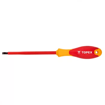 CSAVARHÚZÓ LAPOS 5,5 x 125 MM SZIGETELT 1000V TOPEX