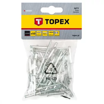 POPSZEGECS     4.8*18MM     50DB TOPEX