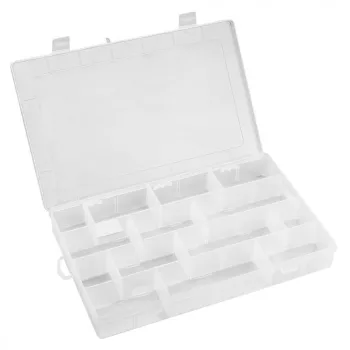 SZORTIMENTER  35*22,8*4,9CM  ÁTLÁTSZÓ TOPEX