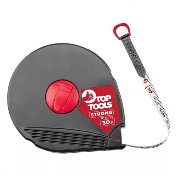 MÉRŐSZALAG   30M   ÜVEGSZÁLAS TOP TOOLS