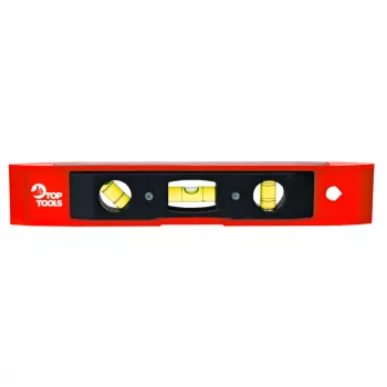 VIZMÉRTÉK   230MM   MÁGNESES   PIROS TOP TOOLS