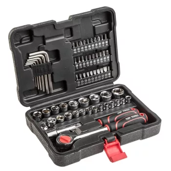 DUGÓKULCS KÉSZLET 63 RÉSZES 3/8" TOP TOOLS