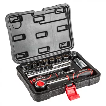   SZERSZÁMKÉSZLET   1/4",   3/8"   20DB-OS TOP TOOLS