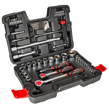  DUGÓKULCS KÉSZLET 4-32MM 1/4" 1/2" 53DB TOP TOOLS