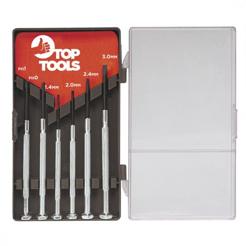 MŰSZERÉSZ CSAVARHÚZÓ KLT.   6R. TOP TOOLS