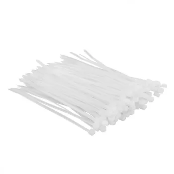 KÁBELKÖTEGELŐ   2,5*100MM FEHÉR 100DB TOP TOOLS
