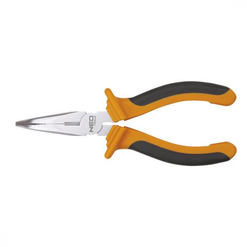 HOSSZÚCSŐRŰ FOGÓ HAJL.  160MM   MŰA.NY. NEO TOOLS
