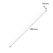 KÁBELKÖTEGELŐ EXTREME 7,6x400 MM FEHÉR 50DB/CSOMAG NEO TOOLS