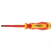 CSAVARHÚZÓ PZ2 x 100 MM 1000V SZIGETELT S2 NEO TOOLS