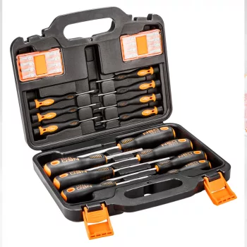   CSAVARHÚZÓ KÉSZLET 30 RÉSZES 14 DB CSAVARHÚZÓ 16 DB BIT NEO TOOLS