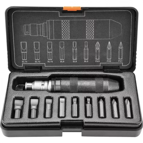 ÜTVECSAVAROZÓ KÉSZLET 10 RÉSZES 1/2" NEO TOOLS