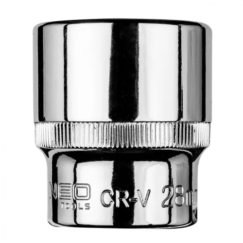 DUGÓKULCS FEJ   1/2"   27MM     6P. NEO TOOLS