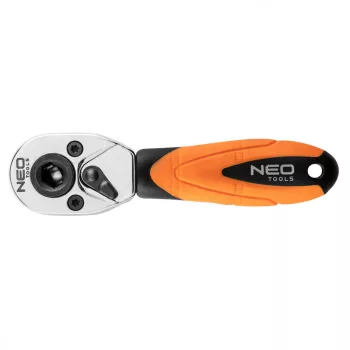 RACSNIS HAJTÓKAR 1/4" 105 MM 72 FOG NEO TOOLS