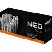 DUGÓKULCS KÉSZLET 9 RÉSZES BELSŐ TORX 1/2" E10-E24-IG 9 RÉSZES NEO TOOLS