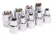 DUGÓKULCS KÉSZLET 9 RÉSZES BELSŐ TORX 1/2" E10-E24-IG 9 RÉSZES NEO TOOLS