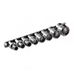 DUGÓKULCS KÉSZLET 8 RÉSZES 1/2" 10-24 MM  NEO TOOLS