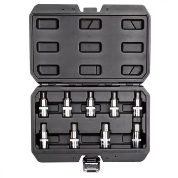   DUGÓKULCS KÉSZLET 9 RÉSZES IMBUSZ 1/2" 4-17 MM 55 MM NEO TOOLS