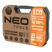 DUGÓKULCS SZERSZÁMKÉSZLET 82 RÉSZES 1/4"-1/2" 4-32 MM NEO TOOLS