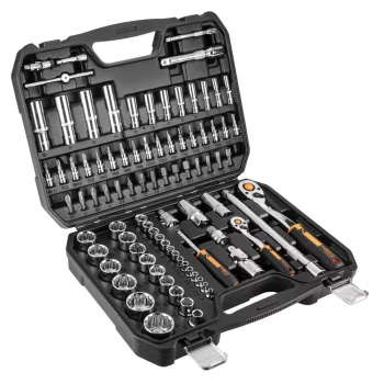   DUGÓKULCS KÉSZLET 86 RÉSZES 1/4"-1/2" 4-32 MM NEO TOOLS